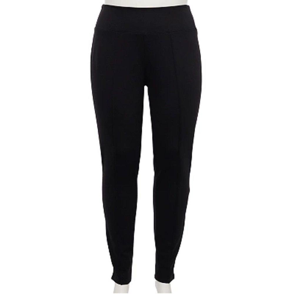 Plus Size Nine West Essential Pull On Pants Black size 14